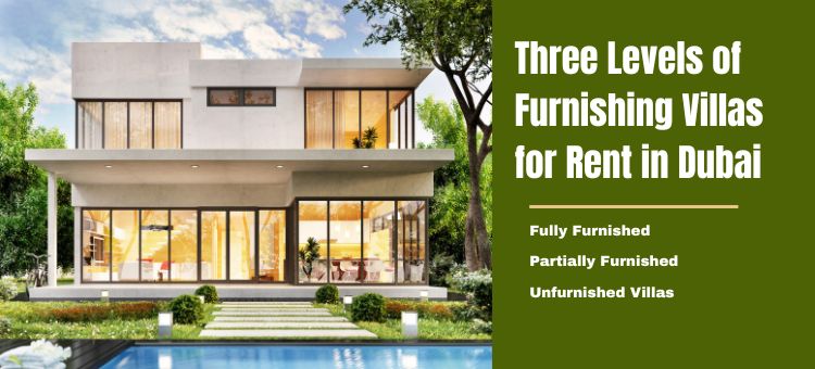 furnishing villas for rent in Dubai